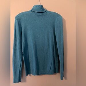 GAP Teal Turtleneck Sweater